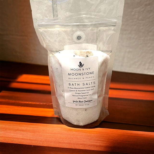 Moonstone Bath Salts | Moon & Ivy
