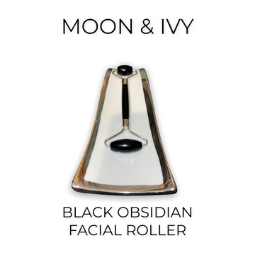 BLACK OBSIDIAN FACIAL ROLLER | Moon & Ivy
