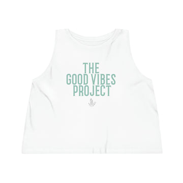 THE GOOD VIBES PROJECT Women's Cropped Tank Top | Moon & Ivy